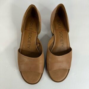 Sole Society Women's Brown Flats